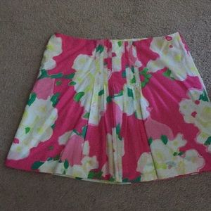 Lilly Pulitzer Side Zip Skirt Size 10